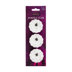 Halloween Pumpkin Clips 3 Pack