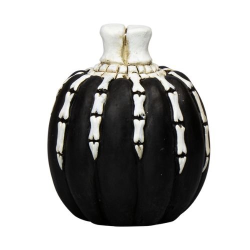 Halloween Cement Skeleton Pumpkin Decoration 10cm Assorted styles