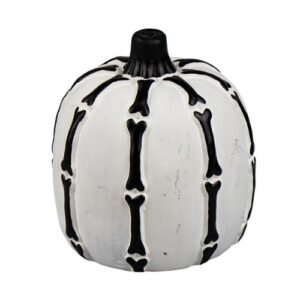 Halloween Cement Skeleton Pumpkin Decoration 10cm Assorted styles