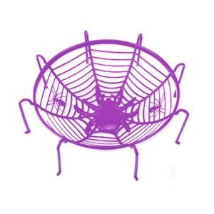Halloween Haunted House Spiders Web Basket Assorted Colours