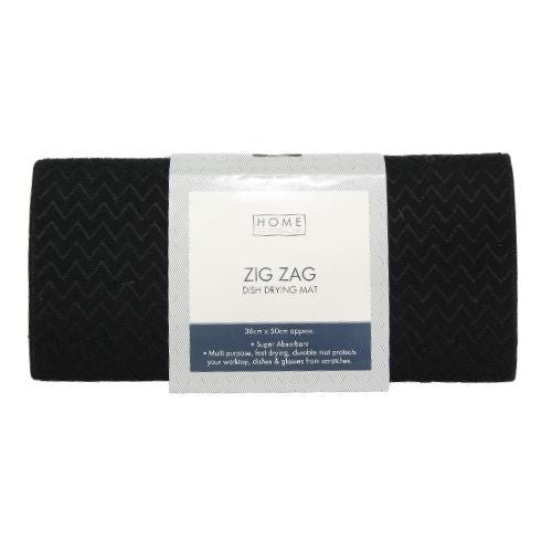 Home Collection Zig Zag Dish Drying Mat
