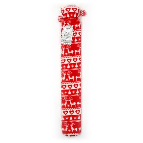 Reindeer Print Hot Water Bottle Long 75cm