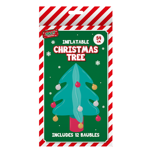 Inflatable Christmas Tree with Baubles 54cm