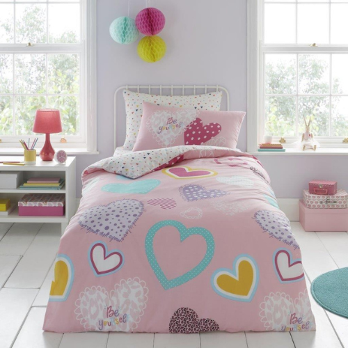 Kids Printed Duvet Cover Set Single Size Assorted Designs