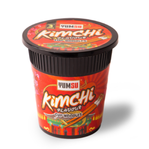 Yumsu Cup Noodles Kimchi Flavour 60g Assorted