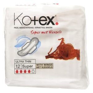 Kotex Ultra Thin Super Sanitary Towels 12 Pack