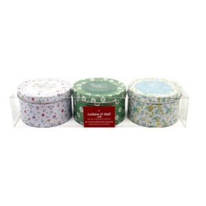 Latham & Hall Set Of 3 Scented Candles Honeysuckle, Evergreen & Alpine