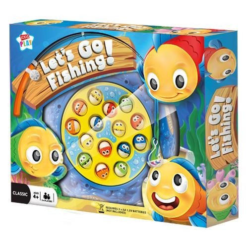 Kids Play Let’s Go Fishing! Family Game