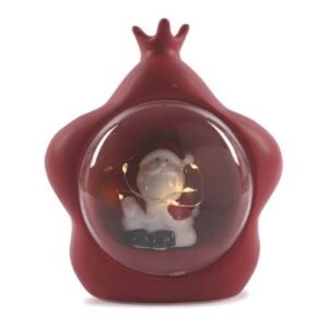 Red Light Up Christmas Character Ornaments Assorted Designs
