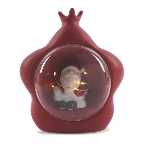 Red Light Up Christmas Character Ornaments Assorted Designs
