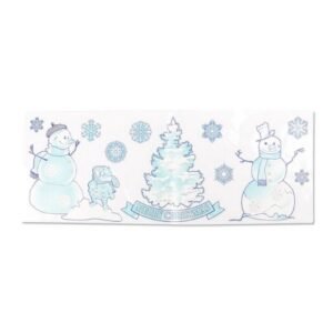 Christmas Long Glitter Stickers Assorted Designs