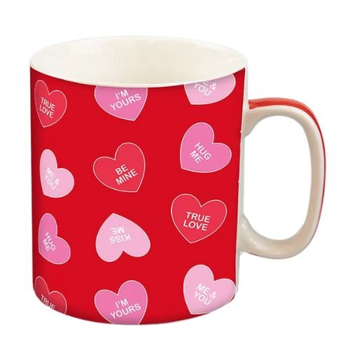 Jumbo Love Heart Ceramic Mug
