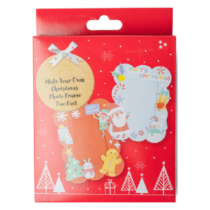Make Your Own Christmas Photo Frame Craft Kit 2 Pack