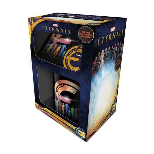 Marvel Eternals Mug Coaster & Keychain Gift Set