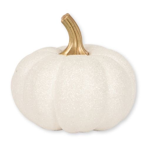 Medium Glitter Pumpkin Halloween Decorations Assorted Colours