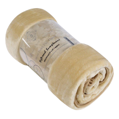 Faux Mink Throw 150cm x 200cm Assorted Colours