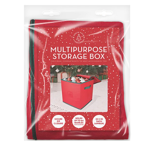 Multipurpose Storage Box for Christmas Accessories