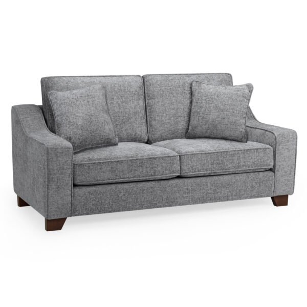 Nepean Fabric 3 Seater Sofa In Slate