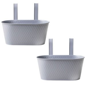 Over Fence Diamond Planter Grey 26.5cm Assorted Packs