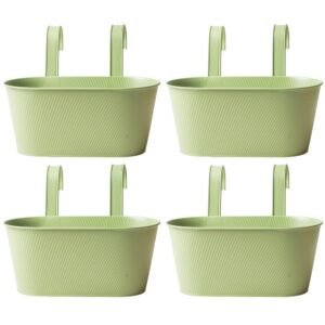 Over Fence Lined Planter Spring Green 26.5cm Assorted Packs