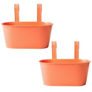 Over Fence Lined Planter Peach 26.5cm Assorted Packs