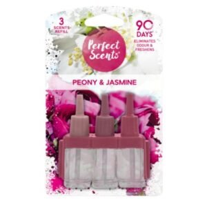 Perfect Scents Peony & Jasmine Air Freshener Refill 3 Pk 20ml Assorted Packs