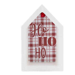 Mini Christmas Decorative Plaque Assorted Designs