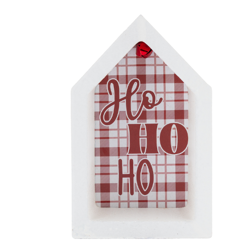 Mini Christmas Decorative Plaque Assorted Designs