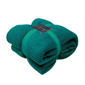 Plush Popcorn Texture Throw Blanket 200x240cm Assorted Colours