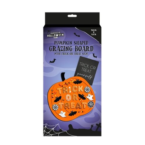 Halloween Pumpkin Shaped Grazing Board