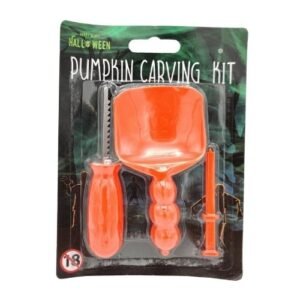 Halloween Pumpkin Carving Kit Assorted Colours