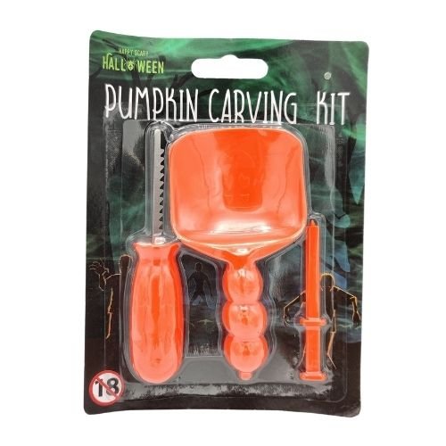 Halloween Pumpkin Carving Kit Assorted Colours