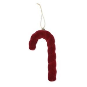 Red Velvet Christmas Candy Cane Hanger
