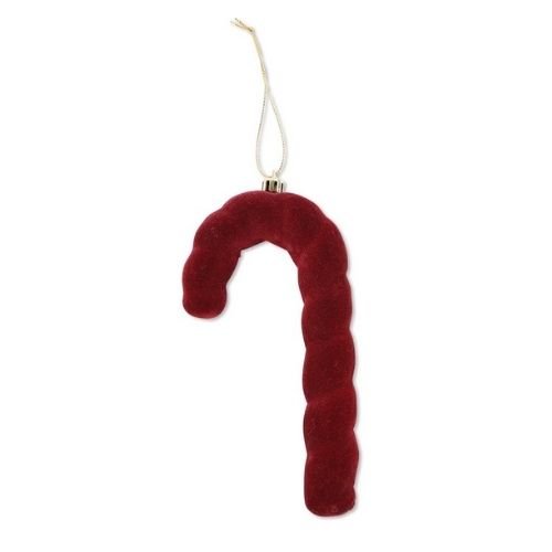 Red Velvet Christmas Candy Cane Hanger