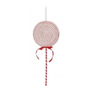 Candy Cane Lollipop Christmas Decoration 49cm