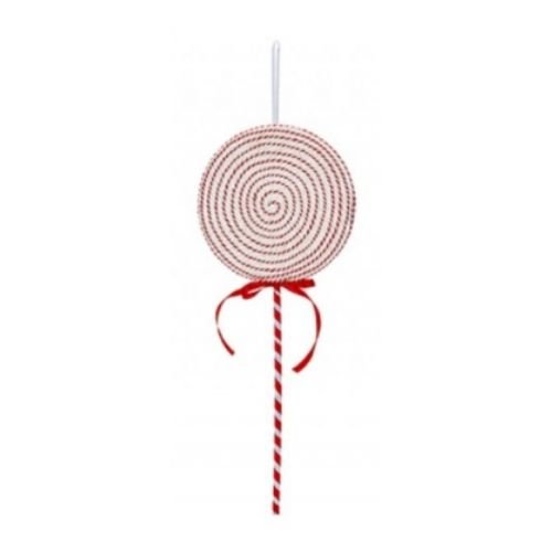 Candy Cane Lollipop Christmas Decoration 49cm