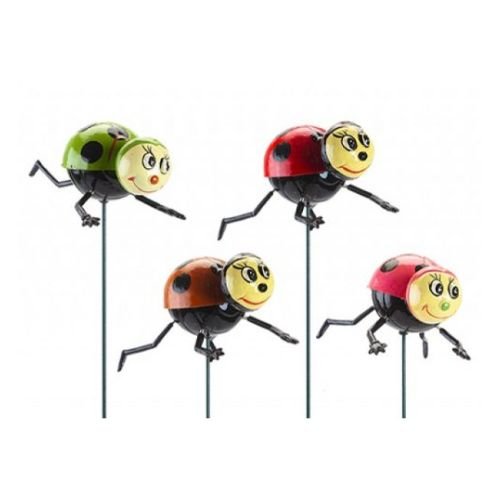 Roots & Shoots Spotty Ladybird Garden Decoration — Orange