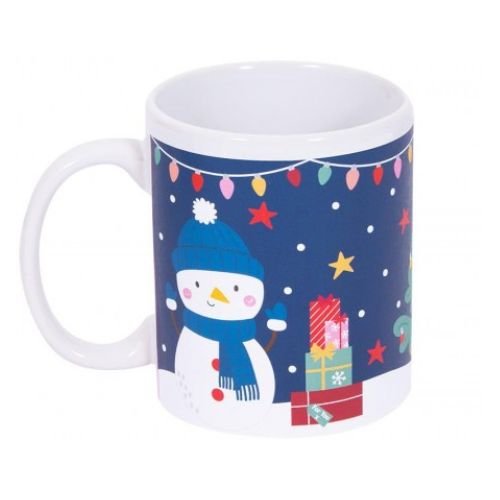Christmas Character Santa & Snowman Mugs Assorted Styles
