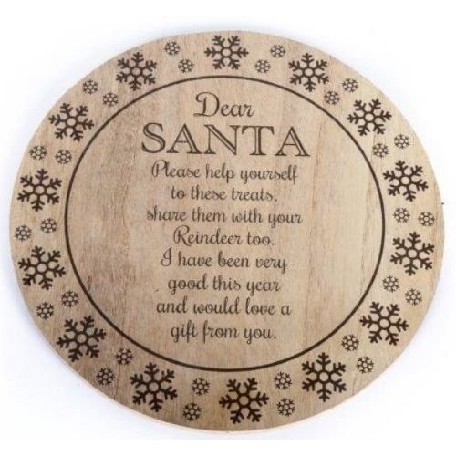 Santa Treat Plate