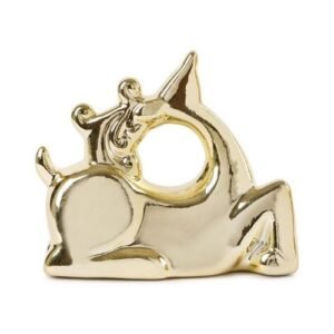 Shiny Reindeer Christmas Ornament Assorted Colours