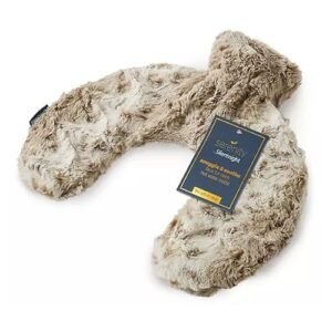 Silentnight Serenity Snow Leopard Neck Hot Water Bottle