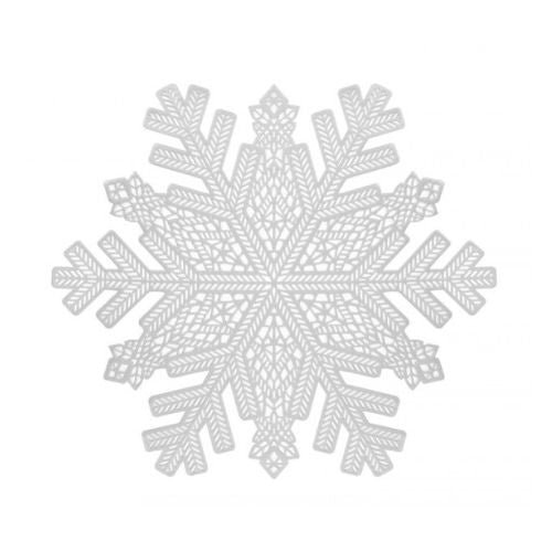 Harvey & Mason Silver Snowflake Placemats 2 Pack
