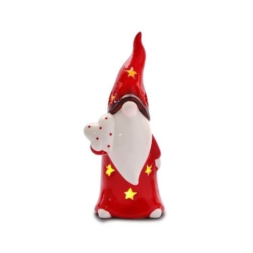 Small Light Up Christmas Gonk Ornament 18cm