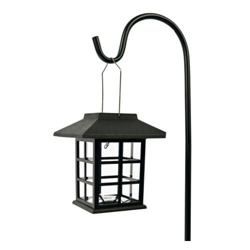 Solar Hanging Tudor Cage Light White