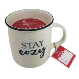 Stay Cosy Candle Mug 13oz