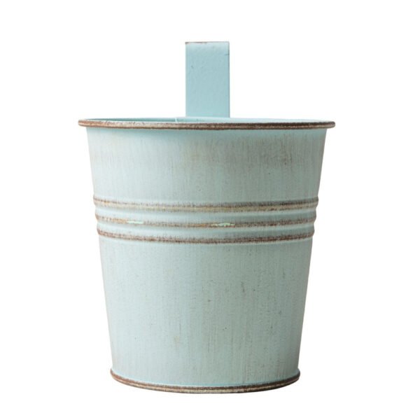 Teal Over Fence Plant Pot 9.5cm — Pack of 1
