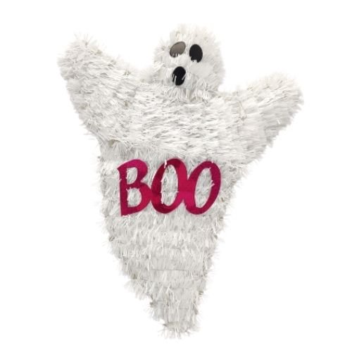 Halloween Tinsel Boo Ghost Decoration
