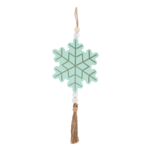 Nordic Snowflake Tree Decoration Festive Hanging Ornament