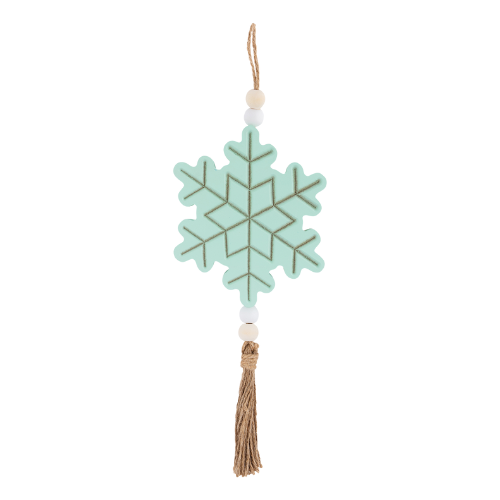 Nordic Snowflake Tree Decoration Festive Hanging Ornament