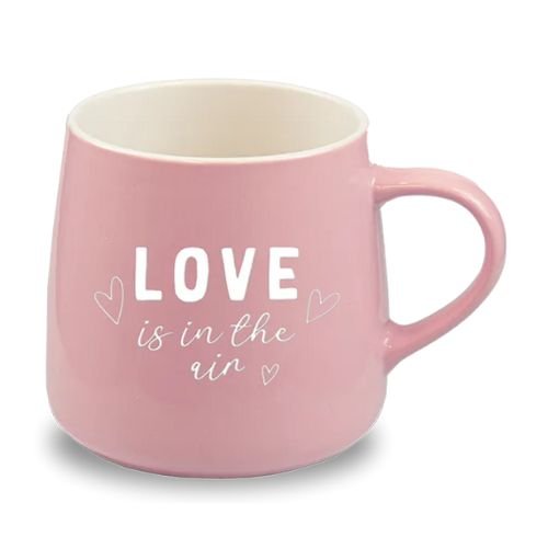 Valentine’s Pink Love Is In The Air Mug